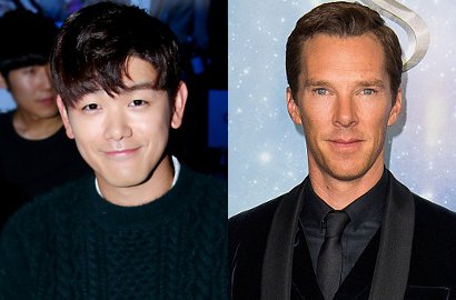 Bikin Iri Berat, Eric Nam Adu Ganteng Selfie Bareng Benedict Cumberbatch