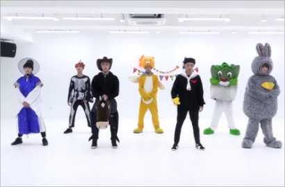 Sambut Halloween, BTS Cosplay Gila-Gilaan di Video Dance Practice