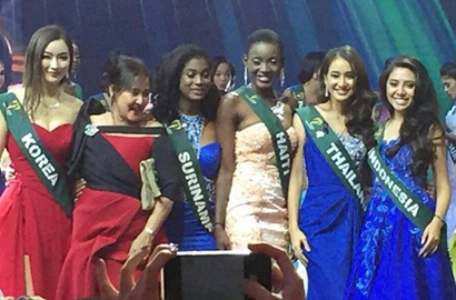 Salah Dengar, Miss Earth Indonesia 2016 Luisa Maju Saat Italia Dipanggil