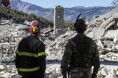 Gempa 6,6 SR Mengguncang Italia, 20 Orang Jadi Korban Luka