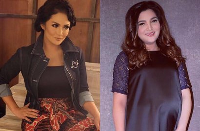 Jenguk Bayi Arsya, Krisdayanti Akur Bareng Ashanty