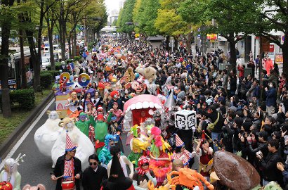 Rayakan Halloween, Jepang Diserbu Lebih Dari 2.500 Hantu