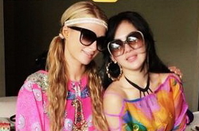Buktikan Makin Akrab, Paris Hilton Tag Syahrini di Foto Cantiknya Ini