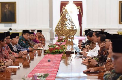 Jokowi Undang MUI, NU, dan Muhammadiyah Ke Istana, Inilah Yang Dibahas