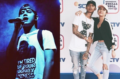 Bakal Nyanyi di Indonesian Social Media Awards 2K16, Aliando-Awkarin Serius Jalani Latihan