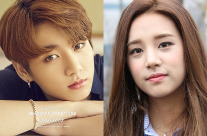 Momen Canggung Jungkook BTS dan Solbin Laboum Ini Malah Bikin Gemes