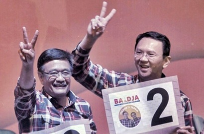 Kampanye Berujung Ricuh, Ahok Dievakuasi Pakai Angkot