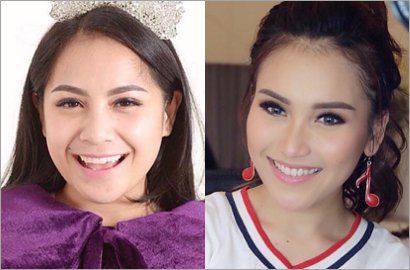Clutch Bag Nagita Berkilau Emas, Netter: Ayu Ting Ting Cuma Sanggup Endorse