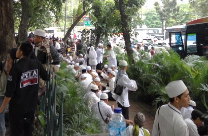 Heboh Ada Penyusup di Barisan Demonstran 4 November, Jati Diri Terungkap