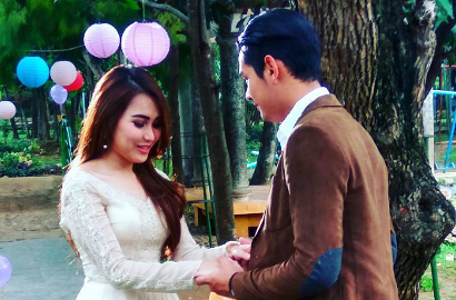 Grogi Lakukan Adegan Romantis di 'AADeCi', Ayu Ting Ting Diledek Netter