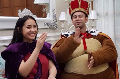 Lakukan Gerakan Yoga, Raffi Ahmad Malah Curi-Curi Cium Nagita