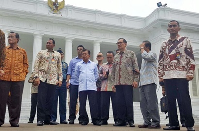 Temui Demonstran, Wapres JK: Proses Hukum Ahok Akan Tegas dan Cepat