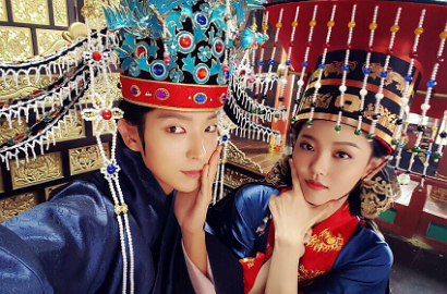 Pamer Foto Romantis Bareng Lee Jun Ki di 'Scarlet Heart', Kang Han Na Bikin Kesal