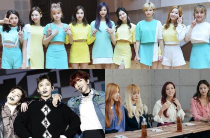 Twice, EXO-CBX Hingga Black Pink Bikin Persaingan Big 3 Memanas di Chart Digital