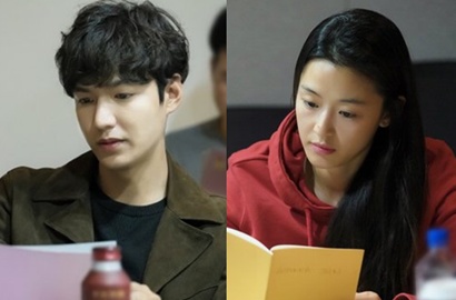 Penuh Tawa, Lee Min Ho-Jun Ji Hyun di Pembacaan Naskah 'Legend of the Blue Sea'