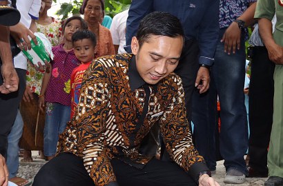 Kunjungan ke Trenggalek, Ibas Sempat Terjebak Puting Beliung