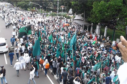 Melawan Petugas Saat Demo 4 November, Sekjen HMI Ditangkap