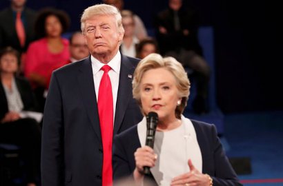 Optimis Menang Pemilu, Donald Trump Ejek Hillary Clinton