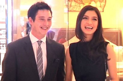 Raline Shah Gandeng Mike Lewis di Pernikahan Sandra Dewi, Jadian?