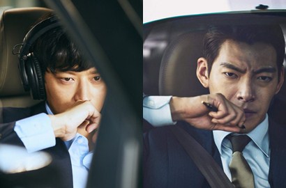 Kang Dong Won-Kim Woo Bin Pamer Tatapan Mata Tajam di Foto 'Master'