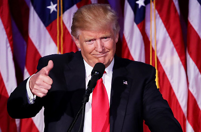 Donald Trump Jadi Presiden Amerika ke-45 Yang Cetak Sejarah