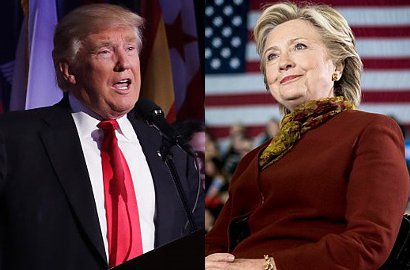 Berikan Pidato Kemenangan, Donald Trump Akhirnya Puji Hillary Clinton