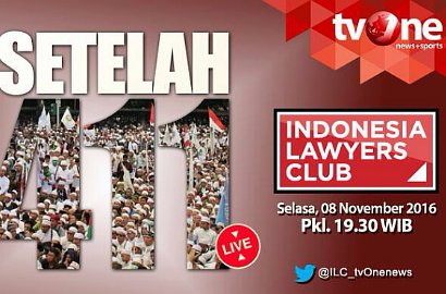 Tembus Lima Besar, Rating ILC 'Aksi Damai 4 Nov' Nyaris Kejar Sinetron RCTI