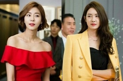 Kompak Pakai Gaun Seksi, Lee Yo Won - Uee Adu Cantik di 'Night Light'