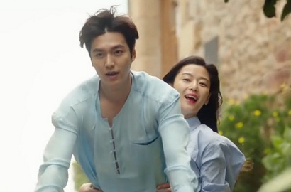 Penuh Tawa, Serunya Lee Min Ho - Jun Ji Hyun Syuting 'Legend of the Blue Sea'