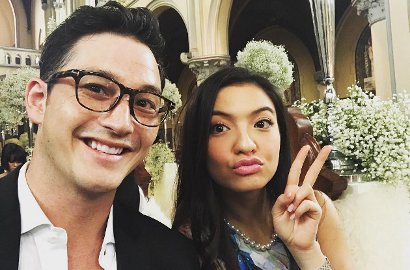 Raline Shah Beber Alasan Gandeng Mike Lewis di Pernikahan Sandra Dewi