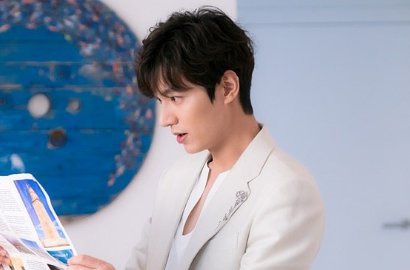 Bak Syuting Iklan, Gantengnya Lee Min Ho di BTS 'Legend of the Blue Sea'