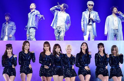 Tuntut Presiden Mundur, Warga Korsel Putar Lagu Big Bang-SNSD Saat Demo