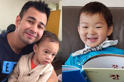 Rafathar Putra Raffi Ahmad Potong Rambut, Netter: Makin Mirip Min Guk Song Il Gook