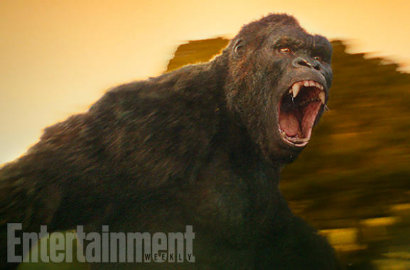 Ngamuk, Kera Raksasa Pamer Gigi Tajam di Teaser 'Kong: Skull Island'