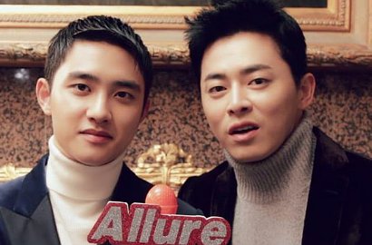 Pose Bareng di Majalah, Miripnya Jo Jung Suk dan D.O. EXO Bak Saudara Beneran