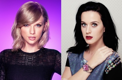 Taylor Swift Pura-Pura Tak Kenal Katy Perry di Met Gala 2016