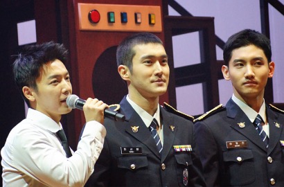 Siwon, Donghae dan Changmin Lagi-Lagi Adu Keren Saat Wamil, Ganteng Siapa?