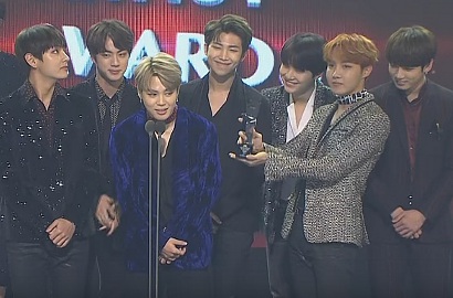 Pidato Kemenangan BTS di AAA 2016 Sukses Bikin Fans Gila, Kenapa?