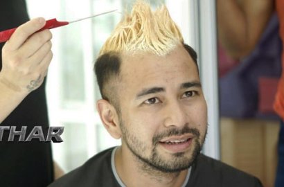 Warnai Rambut Jadi Pirang Demi 'Rafathar', Raffi Ahmad Tak Dikenali Anak