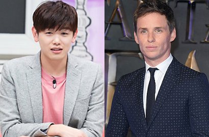 Bikin Iri, Eric Nam Pamer Pose Akrab Bareng Eddie Redmayne