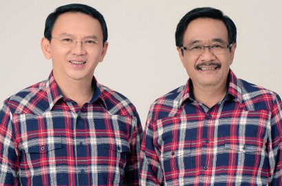 Ditetapkan Sebagai Tersangka, Bagaimana Elektabilitas Ahok-Djarot?