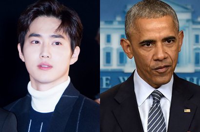 Nggak Nyangka, Suho EXO Ternyata 'Teman' Presiden Obama!