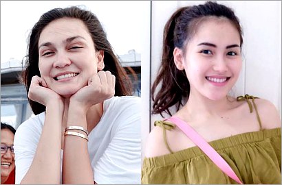 Luna Maya Foto Seksi Bareng Ayu Dewi dan Milane, Netter Sindir Ayu Ting Ting