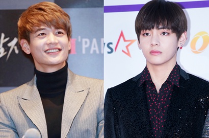 Girang Ketemu, Minho SHINee Bikin Ngakak Langsung Remas-Remas Pantat V BTS