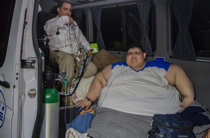 Berbobot 498 Kg, Begini Kisah Haru Pria Tergemuk di Dunia