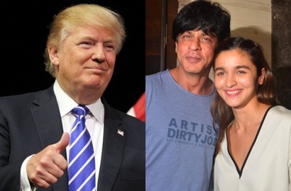 Gara-Gara Alia Bhatt, Shahrukh Khan Dibandingkan dengan Donald Trump