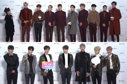 Bikin Meleleh, Gantengnya EXO, BTS Cs di Red Carpet MMA 2016