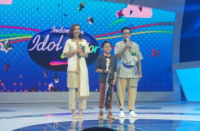 Kocak, Navis 'Indonesian Idol Junior' Malah Ingin Obati Sakit Hati