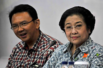 Megawati Tetap Dukung Ahok Walau Berstatus Tersangka