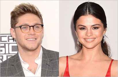 Diisukan Sempat Pacaran, Selena Gomez Peluk Erat Niall Horan di AMA 2016